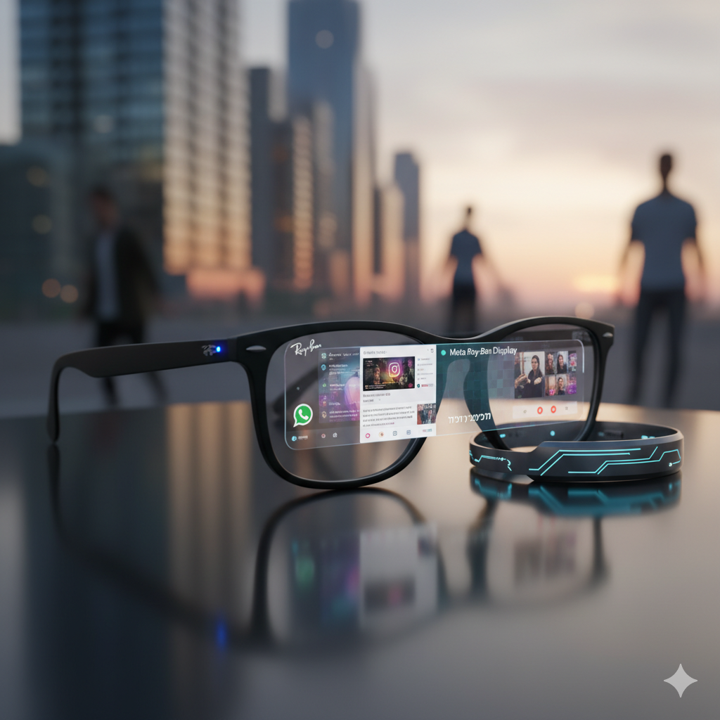 הצצה לעתיד: משקפי ה-Meta Ray-Ban Display כאן כדי לשנות את המשחק