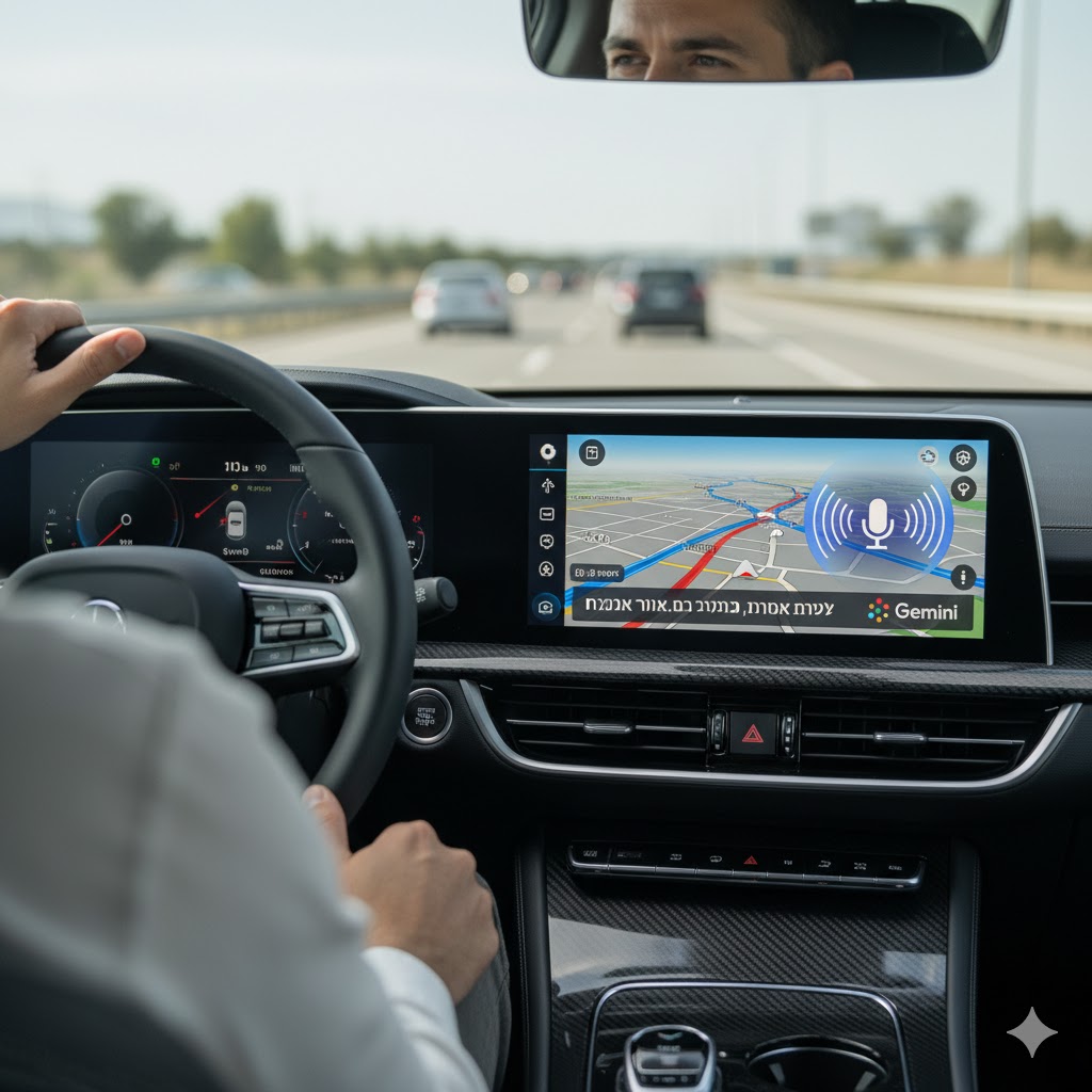 בלי להוריד עיניים מהכביש: Waze מציגה פיצר מהפכני – דיווח קולי באמצעות Gemini
