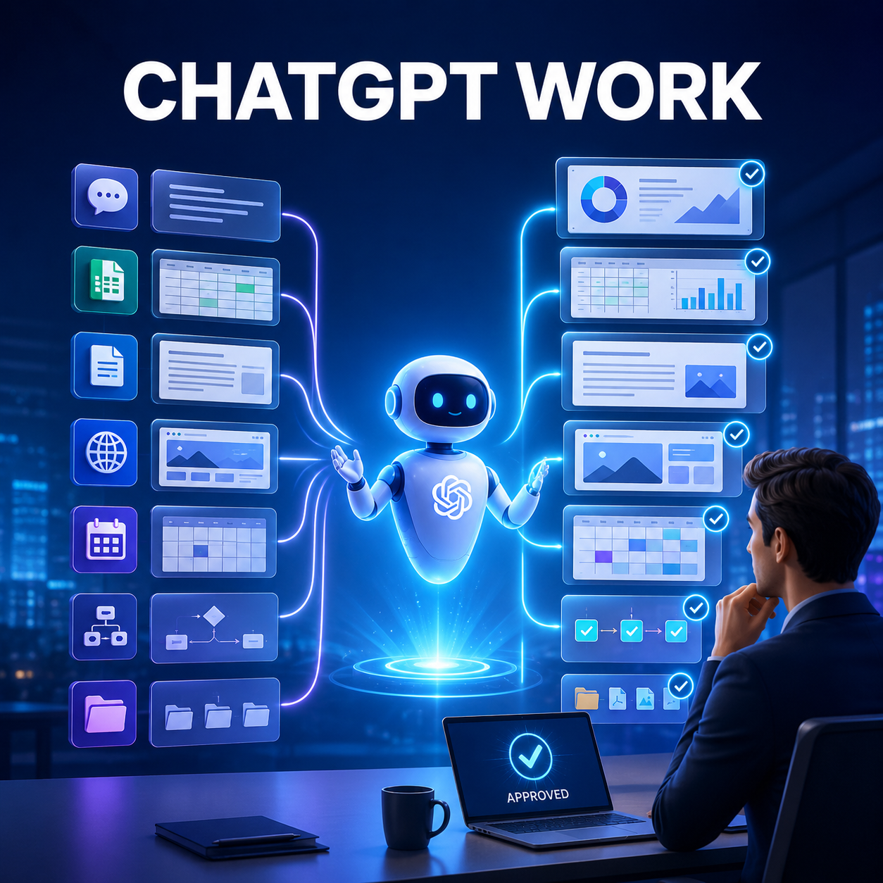 🚀 הכירו את ChatGPT Work – לא רק עונה, אלא גם מבצע משימות