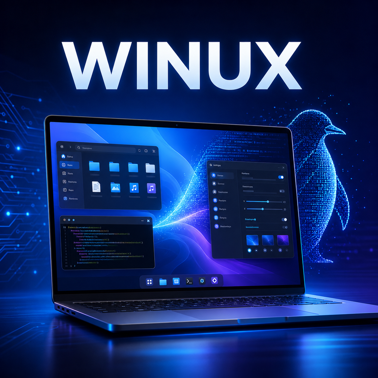🖥️ הכירו את WINUX – המראה של Windows עם הבסיס של Linux